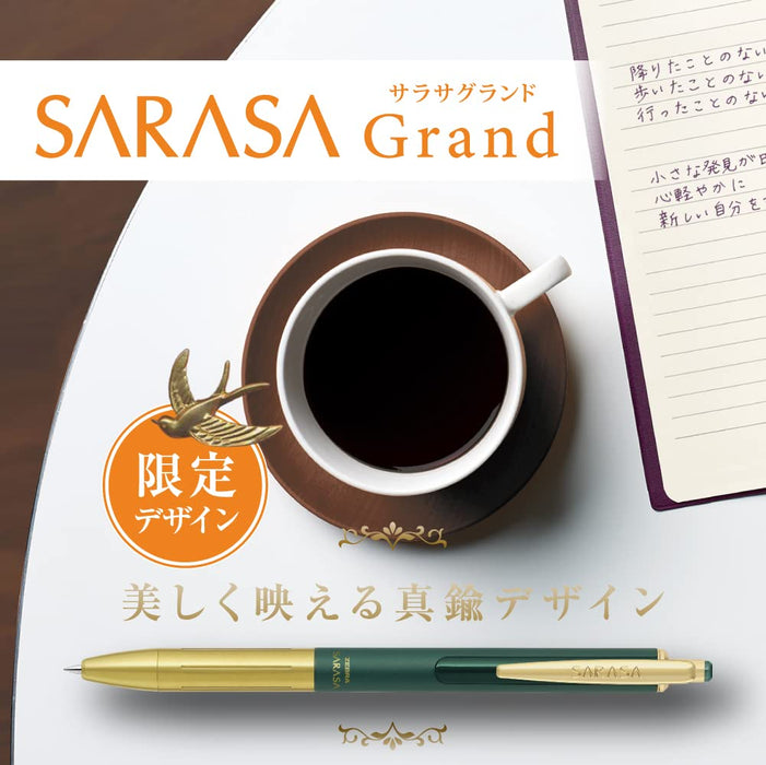 Zebra Sarasa Grand Gel Ballpoint Pen 0.5mm Antique Bordeaux Purple-Kiichin - The #1 Place for Japanese Goods in Your Hand!