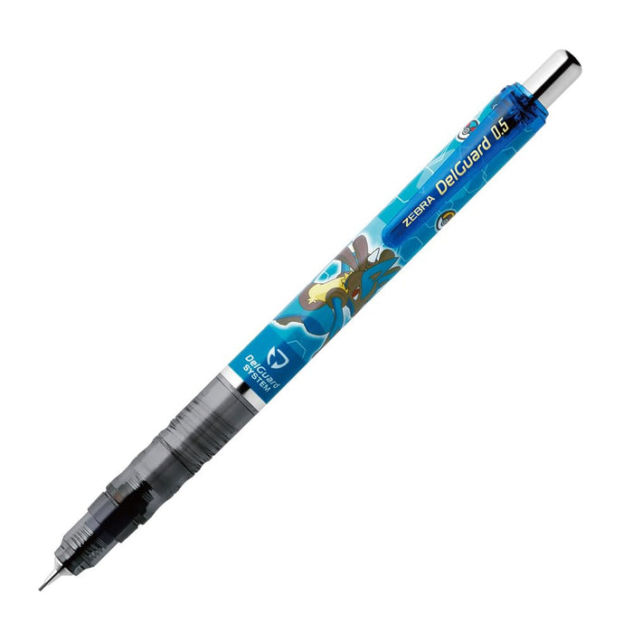 Zebra DelGuard Blue Mechanical Pencil 0.5mm with Pokemon Lucario Design-Kiichin - The #1 Place for Japanese Goods in Your Hand!