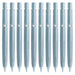 Zebra Bren 10-Pack 0.7mm Oil-Based Ballpoint Pen Black Ink Light Blue Barrel-Kiichin - The #1 Place for Japanese Goods in Your Hand!