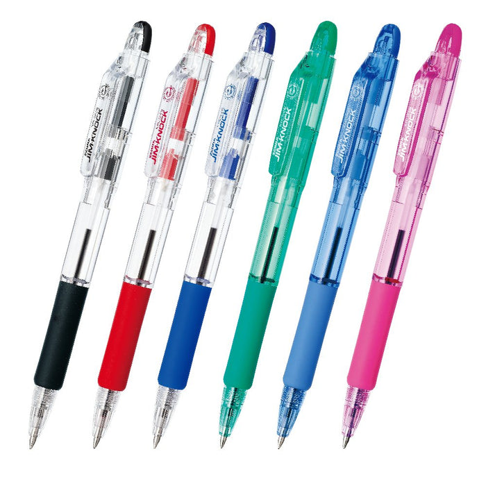 Zebra Gymnock Black Ballpoint Pen 0.7 Oil-Based Ink Pack of 5-Kiichin - The #1 Place for Japanese Goods in Your Hand!