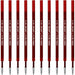 Zebra 10-Pack Red Oil-Based Ballpoint Pen Refills 0.7 Lead - B-RNC7-R-Kiichin - The #1 Place for Japanese Goods in Your Hand!