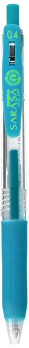 Zebra Sarasa Clip JJS15-BG Blue Green 0.4mm - Premium Zebra Writing Instrument-Kiichin - The #1 Place for Japanese Goods in Your Hand!