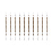 Zebra Sarasa Select Ballpoint Pen Refill 0.5mm Lead Brown Pack of 10 B-RNJK5-E-Kiichin - The #1 Place for Japanese Goods in Your Hand!