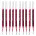 Zebra Sarasa Dry Red Gel Ballpoint Pen Refill Jlv-0.7 Lead Pack of 10-Kiichin - The #1 Place for Japanese Goods in Your Hand!