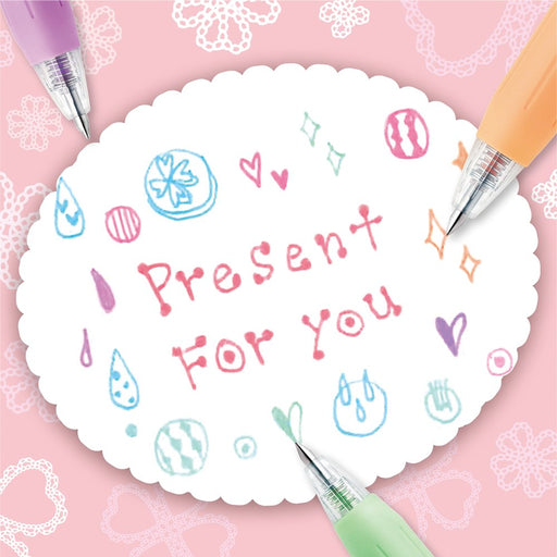 Zebra Sarasa Clip Gel Ballpoint Pens 0.5mm Milk Red 10-Pack-Kiichin - The #1 Place for Japanese Goods in Your Hand!