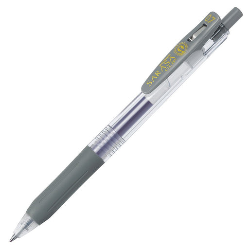 Zebra Sarasa Clip Gel Ballpoint Pen 0.7 Gray 10-Pack (B-Jjb15-Gr)-Kiichin - The #1 Place for Japanese Goods in Your Hand!