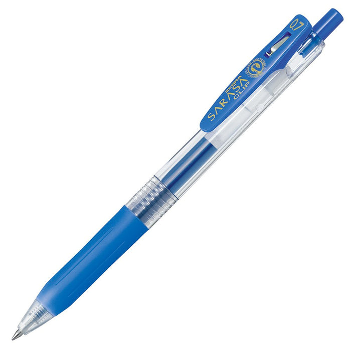 Zebra Sarasa Clip Gel Ballpoint Pen 0.7mm Pale Blue 10-Pack-Kiichin - The #1 Place for Japanese Goods in Your Hand!