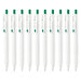 Zebra Sarasa R Green Gel Ballpoint Pen - 0.4Mm - Pack of 10-Kiichin - The #1 Place for Japanese Goods in Your Hand!