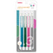 Zebra Gel Ballpoint Pen 4-Color Set 0.3mm Sarasanano Shian Jjh72-4C-Si-Kiichin - The #1 Place for Japanese Goods in Your Hand!