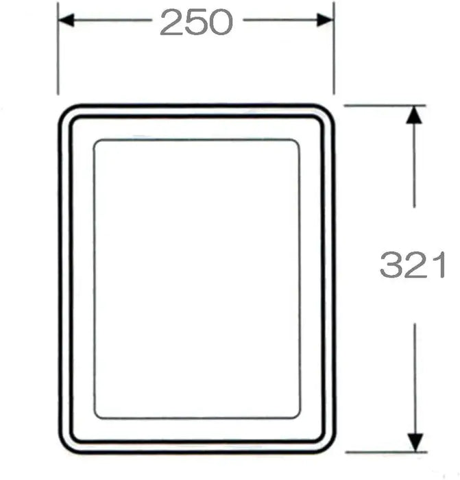 AS ONE AG 18-8 Stainless Steel Shallow Rectangular Baking Pan