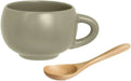 Ippinsha Gikojinsha Maru Soup Mug Set - Smoke Beige - 4536818460553