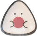 Ippinsha Gyutto Onigiri-san Dish Chopstick Rest Bean Plate Made in Japan - Small Plate, Plum Onigiri San - 4536818470989