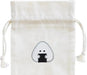 Ippinsha Gyutto Onigiri-san Lunch Cloth Bento Gift - Drawstring Bag Glue - 4536818471818