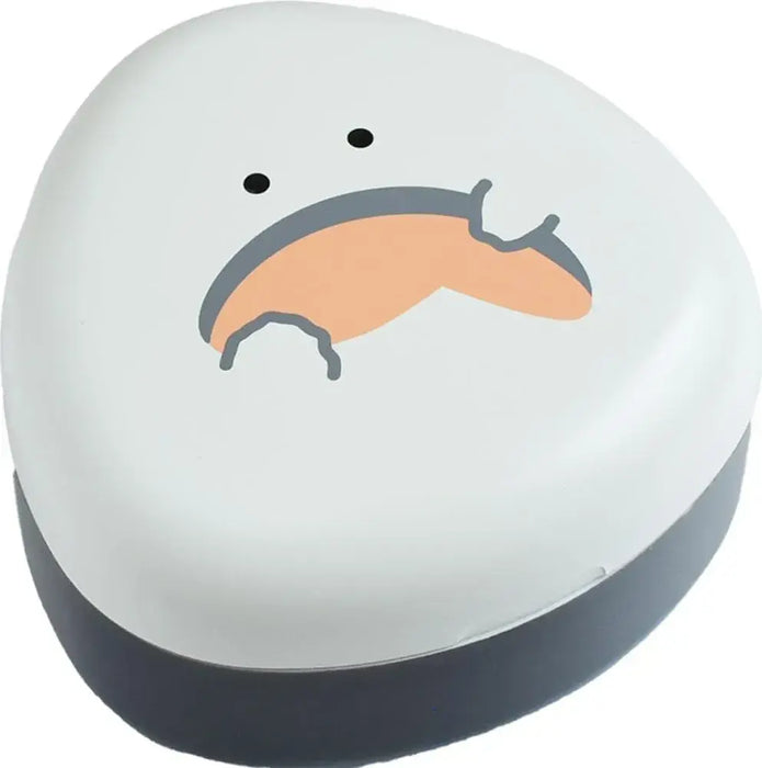 Ippinsha Gyutto Onigiri-san Nori Bento Box Antibacterial Coating - Salmon - 4536818470521