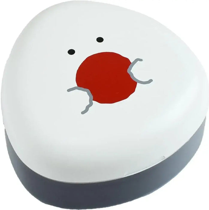 Ippinsha Gyutto Onigiri-san Nori Bento Box Antibacterial Coating - Plum - 4536818470545