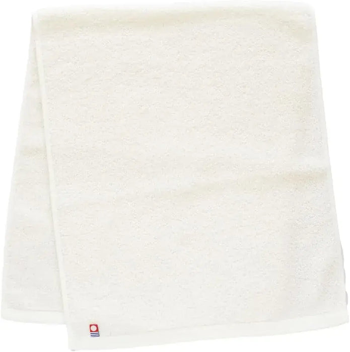 Itowokashi Face Towel Washi Cotton Imabari Deodorizing Antibacterial - Snow 34x80cm - 4548959140423