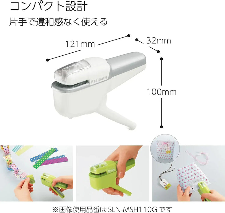 Kokuyo Harinax Needleless Stapler Handy 10-Sheet Binding