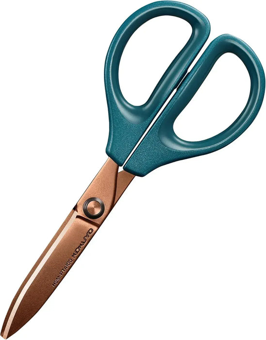 Kokuyo Saxa Titanium Glueless Blade Scissors - Dark Blue - 4901480395531