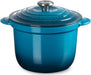 Le Creuset Cast Enameled Two-Handed Cocotte Pot 18 Cherry Red Oven Safe Le Creuset - Deep Teal 20cm
 - 0024147338581
