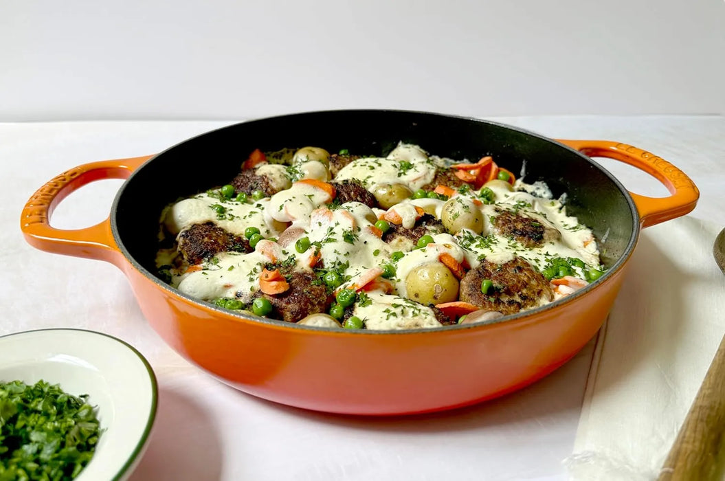 Le Creuset Enamel Cast Iron Signature Everyday Pan 11 Inch Olive Le Creuset