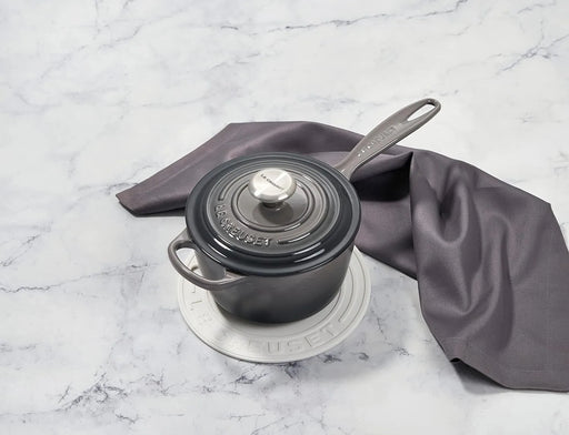 Le Creuset Silicone Trivet Cherry Red Heat and Cold Resistant with Hook Storage Le Creuset