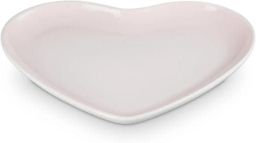 Le Creuset Sphere Heart Plate 9.1 Inch Shell Pink Heat and Cold Resistant Le Creuset