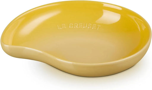 Le Creuset Sphere Leaf Medium Dish Quince Yellow Heat Cold Resistant Microwave Oven Le Creuset