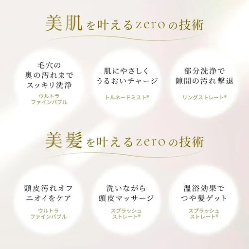 Mirable Zero Ultra Fine Bubble Shower Head Water Saving Chlorine Reduction