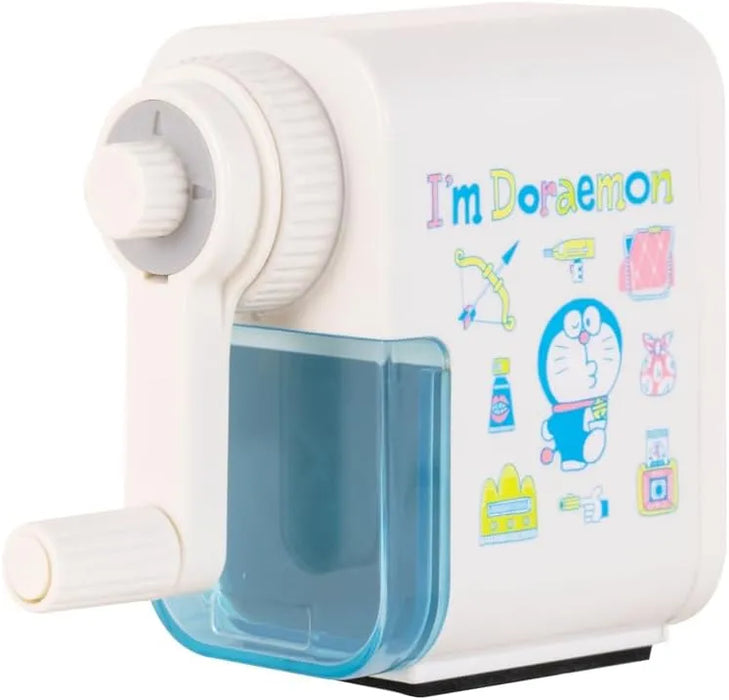 Nakabayashi Doraemon Manual Pencil Sharpener Mini White