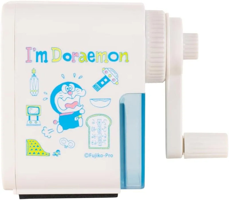 Nakabayashi Doraemon Manual Pencil Sharpener Mini White
