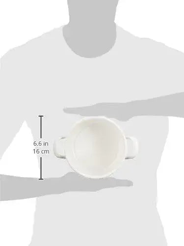 Noda Horo Enamelware Double-Handled Casserole Pot Gas Induction Compatible