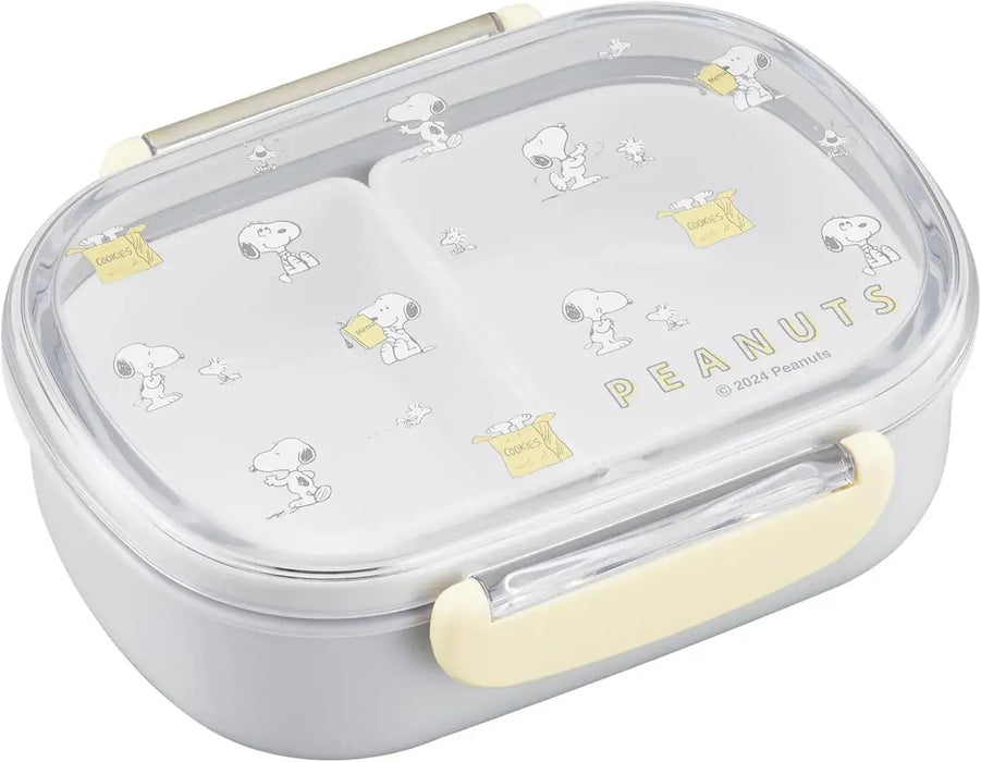 OSK Snoopy Dessert Container Made in Japan Microwave Safe Nesting - No.4 Lunch Box With Tang - 4970825147210