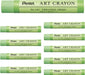 Pentel PTAC Art Crayons Creative Drawing Supplies - Beronese Green - 4902506430236
