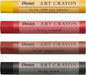Pentel PTAC Art Crayons Creative Drawing Supplies - 4 Color Set B - 4902506429063