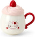 Sanrio Cinnamon Roll Strawberry Whipped Cake Mug - Hello Kitty - 4550624284103