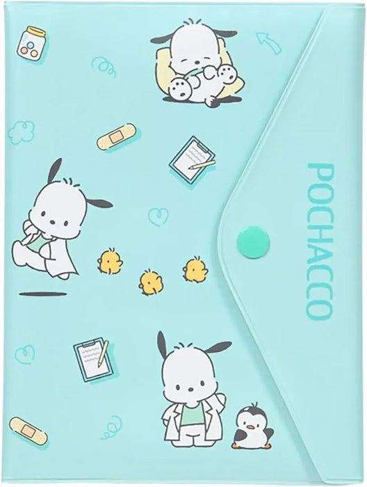 Sanrio Hello Kitty Medicine Notebook and Exam Ticket Case - Pochacco - 4550624589963