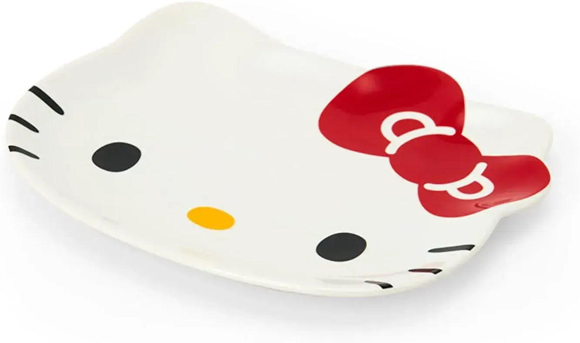 Sanrio Pochacco Face Plate Microwave Dishwasher Safe - Hello Kitty - 4550624142267