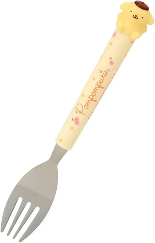 Sanrio Pom Pom Purin Fork with Mascot Accessory