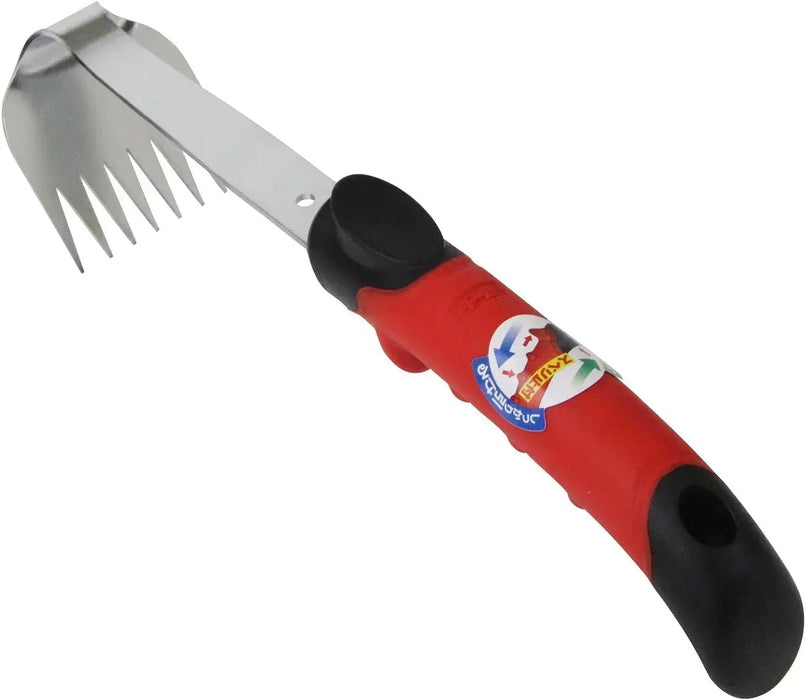 Senkichi SGT Transplant Iron with Power Grip Gardening Tool - Weed Sharpener - 4977292623803