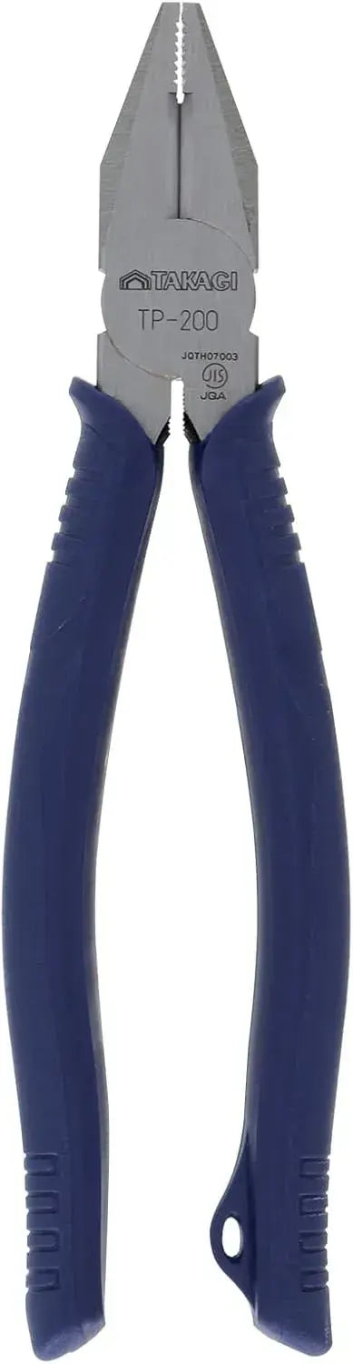 Takagi TP-200 JIS Certified Pliers for Electrical and Machine Repair