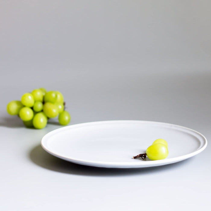 Aito Seisakusho Ciel Ciel Cafe Plate 23cm LG 520106 Microwave/Dishwasher Safe-Kiichin - The #1 Place for Japanese Goods in Your Hand!