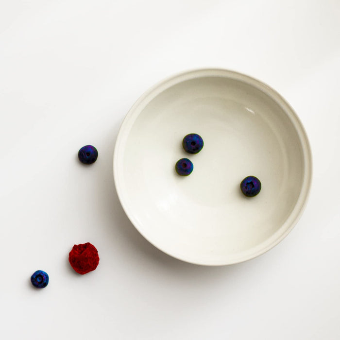 Aito Seisakusho Ciel Ciel Serving Plate 14x4.2cm White Mino Ware 520113-Kiichin - The #1 Place for Japanese Goods in Your Hand!