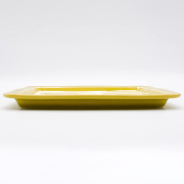 Aito Mino Ware Toast Plate 18cm Yellow Dishwasher/Microwave Safe Japan 262038-Kiichin - The #1 Place for Japanese Goods in Your Hand!