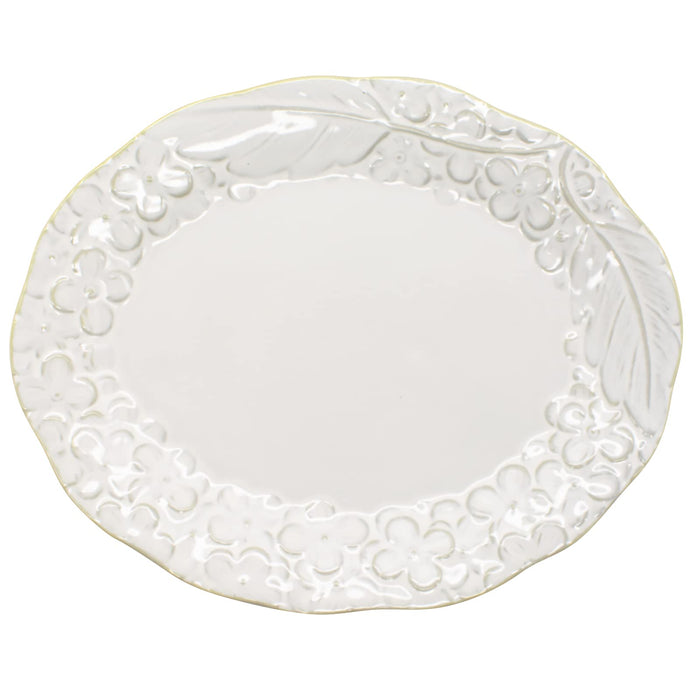 Aito Lien Plate Oval Plate 18cm S White Tableware Japan 267836-Kiichin - The #1 Place for Japanese Goods in Your Hand!