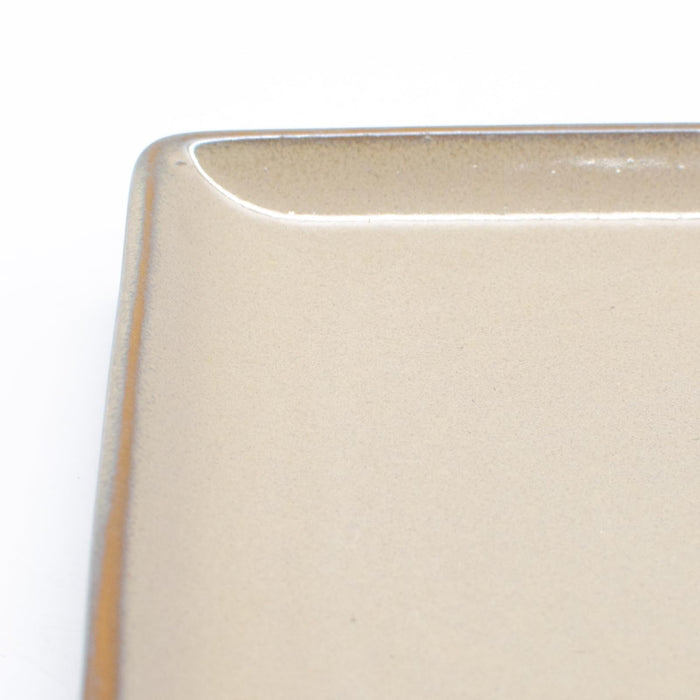 Aito Mino Ware Long Rectangular Plate 21x13cm Gray 517305 Dishwasher/Microwave Safe-Kiichin - The #1 Place for Japanese Goods in Your Hand!