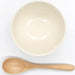 Aito Ripple Bowl 410ml w/ Spoon Beige Mino Ware Japan 266434-Kiichin - The #1 Place for Japanese Goods in Your Hand!