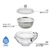 Akebono Sangyo TW-3721 280Ml Steel Mesh Teapot Plastic Transparent Easy Pour Strainer-Kiichin - The #1 Place for Japanese Goods in Your Hand!
