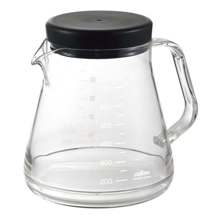 Akebono Sangyo Unbreakable 750ml Coffee Server TW-3727 Dishwasher Safe Made in Japan-Kiichin - The #1 Place for Japanese Goods in Your Hand!