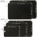 Shimomura Kogyo Antibacterial Cutting Board Verdan Black VB-614 Niigata Tsubame-Sanjo-Kiichin - The #1 Place for Japanese Goods in Your Hand!