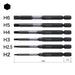 Vessel SS16H-6Psa Hex Driver Bit Set 6pcs w/ Holder-Kiichin - The #1 Place for Japanese Goods in Your Hand!